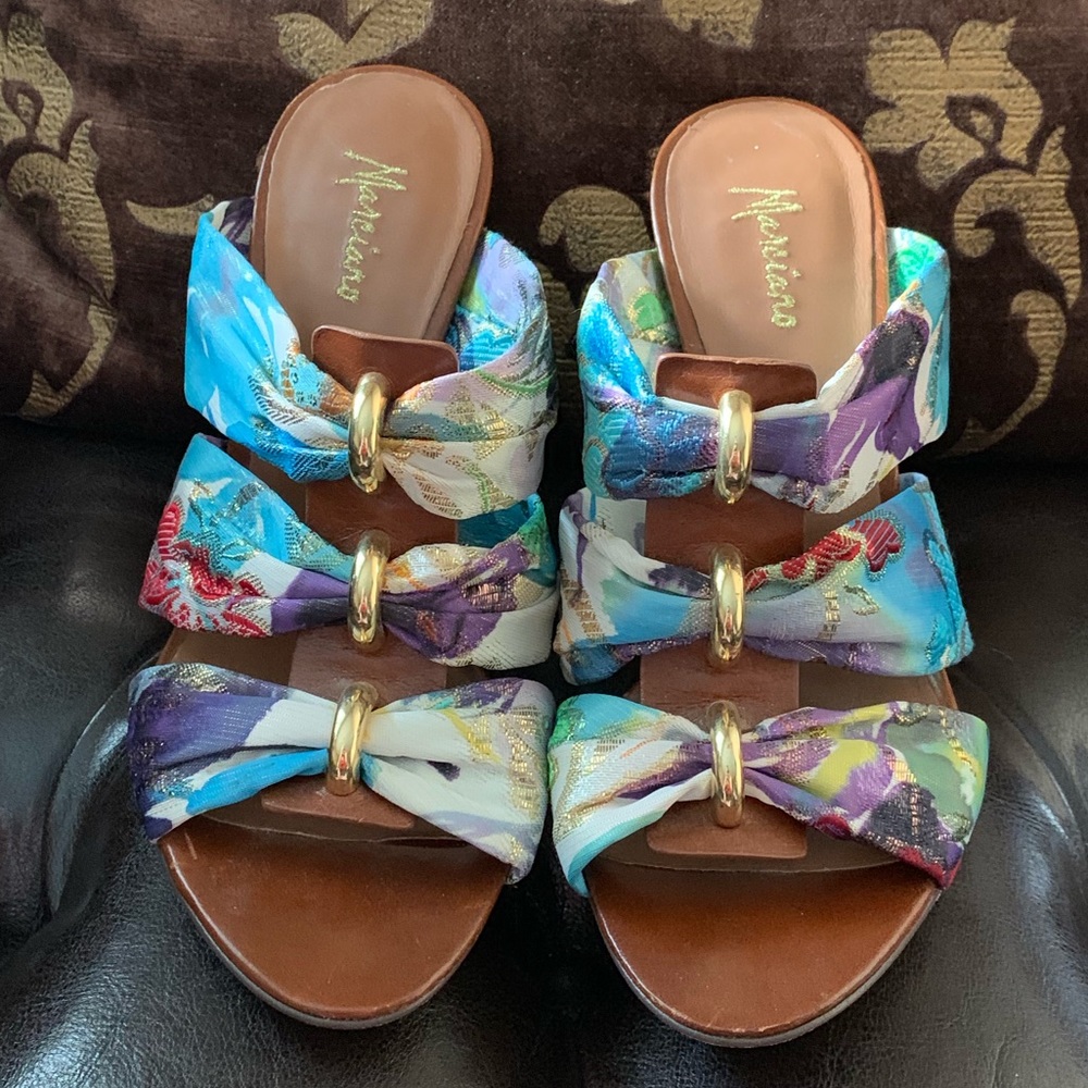 Marciano stiletto mules NWOT